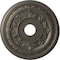 Ekena Millwork Baltimore PVC Medallion (Canopies up to 7 3/4"), 19"OD x 3 1/2"ID x 1"P, Metallic Weathered Steel CMP19BADST - alternate 1